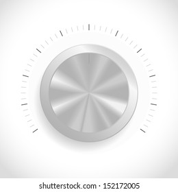 Creative Vector Illustration Dial Knob Level Stock Vector (royalty Free 