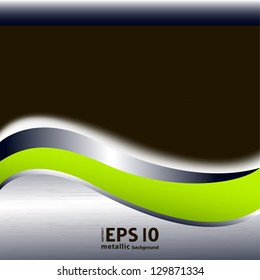 metal wave style vector background. eps10 vector modern wallpaper in industrial style