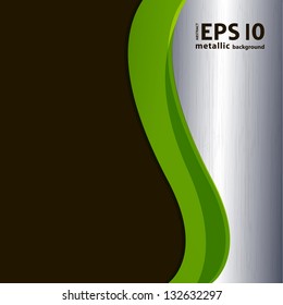 metal wave style vector background. eps10 vector modern wallpaper in industrial style