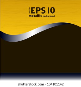 metal wave style vector background. eps10 vector modern wallpaper in industrial style