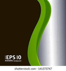 metal wave style vector background. eps10 vector modern wallpaper in industrial style