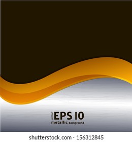 metal wave style vector background. eps10 vector modern wallpaper in industrial style