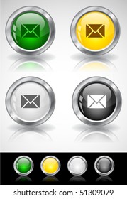 Metal web buttons