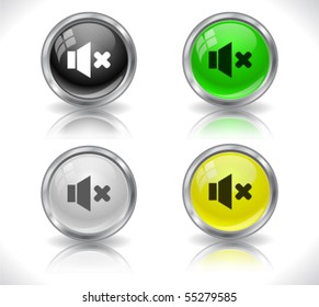 Metal web buttons