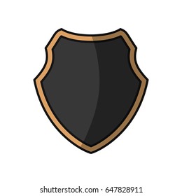 metalic emblem to notices message