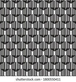 Arte abstracto metálico para uso de fondo o fondo.