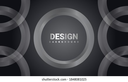 Metallic abstract background banner with glowing elegant colors. Vector