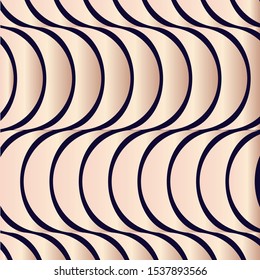 Metallic Abstract Waves Background Template