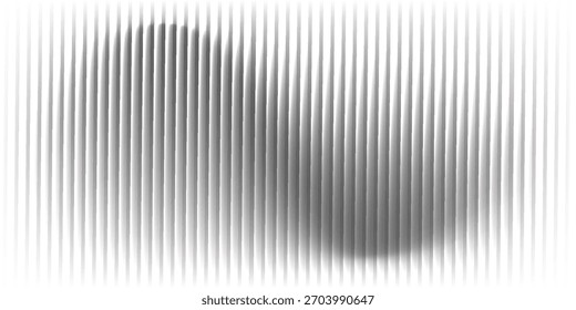 Fundo de listras onduladas abstratas metálicas. Superfície listrada de metal brilhante. Resumo da arquitetura futurista de prata branca. Design moderno com padrão ondulado. Conceito interior futurista.