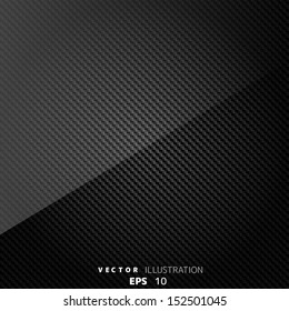 Metallic background with carbon texture