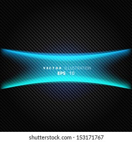 Metallic background with carbon texture and lines