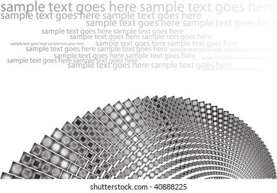metallic background with copyspace