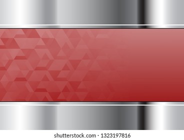 metallic background with geometric pattern
