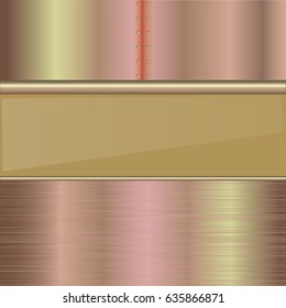 Metallic background, metal plate texture.