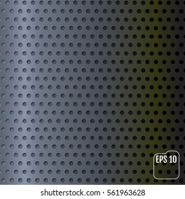 Metallic background, vector illustration. Carbon concept. Material design.