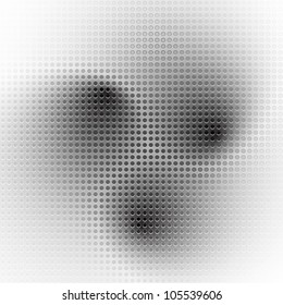 Metallic background. Vector illustration. Eps10.