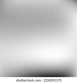 Metallisches Schwarzes Minimal glatter Farbmesh. Digitaler Aluminium-Vektorunscharfer Hintergrund Wasserfarbe. Weißer, flüssiger, trendiger Farbverlauf-Hintergrund. Leeres dunkelgraues einfarbiges Design-Bild.