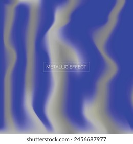 Fondo texturizado azul metálico y gris con forma fluida reflectante