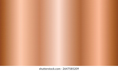 Arrière-plan texture bronze métallique avec illustration vectorielle lumineuse