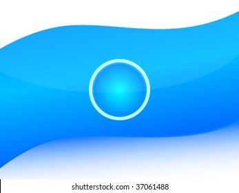 metallic button