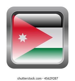 metallic button in colors of Jordan
