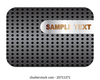 Metallkartendesign