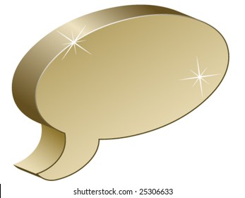 metallic chat box