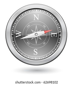 metallic compass design