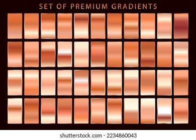 Metallic Orange Flat Premium