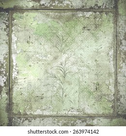 metallic creative background, grunge vector texture, urban frame backdrop