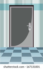 Metallic Door