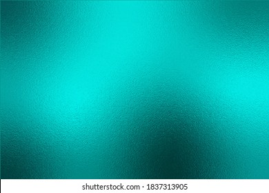 Metallic effect foil. Teal background. Turquoise sparkle texture. Cyan color marble. Blue green metal surface. Backdrop glitter design for business, invitation, cards, prints. Vector illustration 