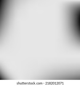 Metallic Empty Vector Smooth Blurry Wallpaper. Monochrome Watercolor Silver Black Gradient Backdrop. Trendy Liquid Aluminium Vector Gradient Mesh. Dark Digital Grey Minimal Design Picture.
