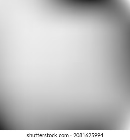 Fondo de degradado negro de color de agua vacío metálico. Vector Superficie suave de aluminio blanco mínimo. Malla Digital Liquid Silver Smooth Gradient. Fondo gris moderno monocromo oscuro borroso.