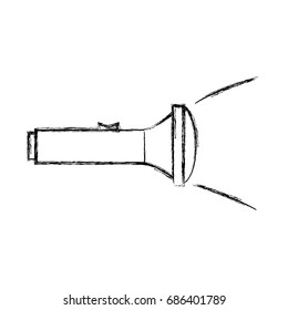 metallic flashlight luminescence equipment device