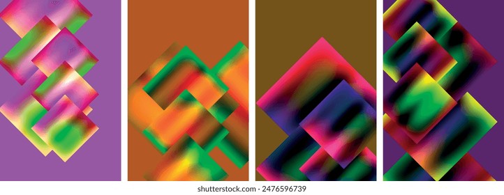 Afiches de concepto cuadrado brillante metálico. Ilustración vectorial Para Fondo de pantalla, Anuncio, Fondo, Tarjeta, Ilustración de libro, página de destino