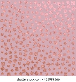 Metallic glossy texture. Rose quartz pattern. Abstract shiny background. Luxury sparkling background.
