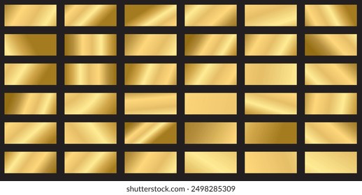metallic gold gradients golden colour