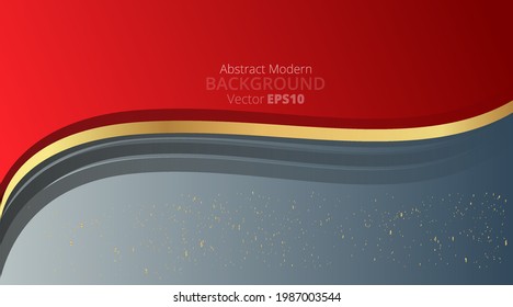 Metallic golden wavy motion 3d art deco elegant realistic geometric abstract modern vector background techno, luxury strong design for banner decoration, shiny sparkles creative pattern