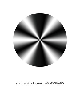 Metallic Gradient Circular Pattern Shapes

