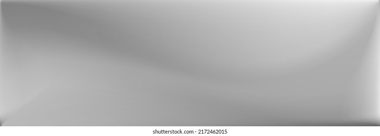 Metallic  Gray Blurred Background. Water Monochromatic Wavy Gradient Mesh. Alluminium Silver Smooth Surface Backdrop. Blank Wavy Gradient Mesh. Natural Smooth Surface Illustration.