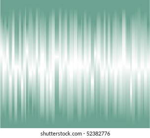 Metallic green vector background