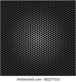 metallic grill perforated background design vector illustration