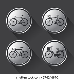 METALLIC ICON : BICYCLE