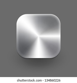 Metallic icon. Eps10