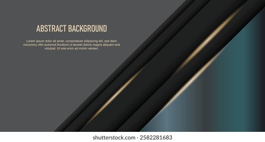 Metallic with light lines. Best smart design for your business.