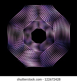 metallic line