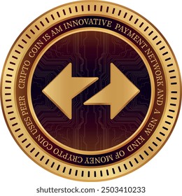 Metallic looking zksync-zk cryptocurrency drawings on abstract background. 3d illustrations.