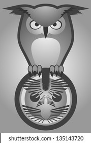Metallic medal