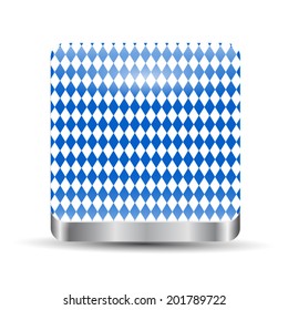Metallic Oktoberfest button